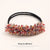 Retro Rhombus Plastic Beaded Hair Tie