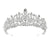 Retro Romantic Oval Alloy Inlay Rhinestones Crown