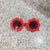 Retro Round Ac Round Frame Full Frame Kids Sunglasses