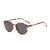 Retro Round Ac Round Frame Patchwork Full Frame Women's Sunglasses