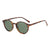 Retro Round Ac Round Frame Patchwork Full Frame Women's Sunglasses