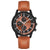 Retro Round Buckle Quartz Men's Watches