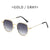 Retro Round Pc Round Frame Full Frame Men's Sunglasses