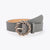 Retro Round Solid Color Pu Leather Alloy Women's Leather Belts