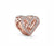 Retro Round Square Heart Shape Copper Plating Inlay Zircon Silver Plated Pendants Jewelry Accessories