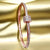 Retro Round Titanium Steel Inlay Zircon Bangle