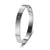 Retro Round Titanium Steel Inlay Zircon Bangle