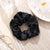 Retro Silk Satin Large Solid Color Hair Scrunchies Wholesale