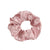 Retro Silk Satin Large Solid Color Hair Scrunchies Wholesale