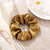 Retro Silk Satin Large Solid Color Hair Scrunchies Wholesale