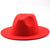 Retro Simple Solid Color Woolen Hat