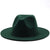 Retro Simple Solid Color Woolen Hat