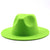 Retro Simple Solid Color Woolen Hat