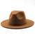 Retro Simple Solid Color Woolen Hat