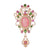 Retro Simple Style Animal Plant Alloy Inlay Rhinestones Women's Brooches