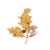 Retro Simple Style Animal Plant Alloy Inlay Rhinestones Women's Brooches