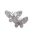 Retro Simple Style Animal Plant Alloy Inlay Rhinestones Women's Brooches