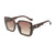 Retro Simple Style Classic Style Solid Color Pc Square Full Frame Women's Sunglasses