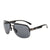 Retro Simple Style Solid Color Ac Toad Glasses Half Frame Women's Sunglasses