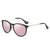 Retro Simple Style Solid Color Tac Butterfly Frame Full Frame Men's Sunglasses