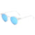 Retro Simple Style Solid Color Tac Round Frame Full Frame Men's Sunglasses