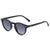 Retro Simple Style Solid Color Tac Round Frame Full Frame Men's Sunglasses