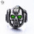 Retro Skull Alloy Plating Unisex Open Rings