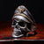 Retro Skull Alloy Plating Unisex Open Rings