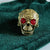 Retro Skull Alloy Plating Unisex Open Rings