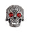 Retro Skull Alloy Plating Unisex Open Rings