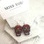 Retro Skull Arylic Skull Earrings 1 Pair