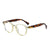 Retro Solid Color Ac Oval Frame Full Frame Women's Sunglasses