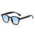 Retro Solid Color Ac Oval Frame Full Frame Women's Sunglasses