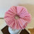 Retro Solid Color Cloth Lace Hair Tie