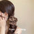 Retro Solid Color Cloth Lace Hair Tie