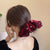 Retro Solid Color Cloth Lace Hair Tie