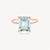 Retro Solid Color Inladid Zircon Copper Ring Wholesale