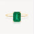 Retro Solid Color Inladid Zircon Copper Ring Wholesale