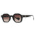 Retro Solid Color Pc Round Frame Full Frame Glasses