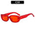 Retro Solid Color Pc Square Full Frame Women's Sunglasses