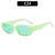 Retro Solid Color Pc Square Full Frame Women's Sunglasses