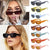 Retro Solid Color Pc Square Full Frame Women's Sunglasses