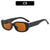 Retro Solid Color Pc Square Full Frame Women's Sunglasses