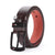 Retro Solid Color Pu Leather Alloy Men's Leather Belts 1 Piece