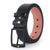 Retro Solid Color Pu Leather Alloy Men's Leather Belts 1 Piece