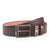 Retro Solid Color Pu Leather Alloy Men's Leather Belts 1 Piece