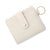 Retro Solid Color Pu Leather Unisex Bag Pendant Keychain