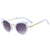 Retro Solid Color Resin Round Frame Full Frame Kids Sunglasses