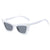 Retro Square Ac Cat Eye Full Frame Women's Sunglasses