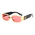 Retro Square Ac Square Full Frame Women's Sunglasses